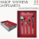 Набор столовых приборов на 6 персон SYNTHESIS PINTINOX Red