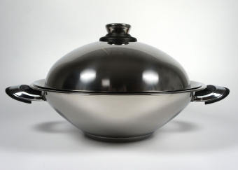 Казан с купольной крышкой Master Inox EkoDomus 32 см 4,3 л нержавеющая сталь