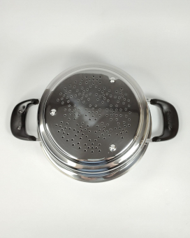 Пароварка Master Inox 24 см нержавеющая сталь, EkoDomus
