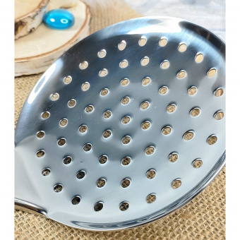 Шумовка из нержавеющей стали 32 см Steel, Ghidini