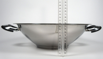 Казан с купольной крышкой Master Inox EkoDomus 32 см 4,3 л нержавеющая сталь