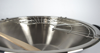 Казан с купольной крышкой Master Inox EkoDomus 32 см 4,3 л нержавеющая сталь