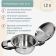 Кастрюля Master Inox 16см 1.2л ЭкоДомус