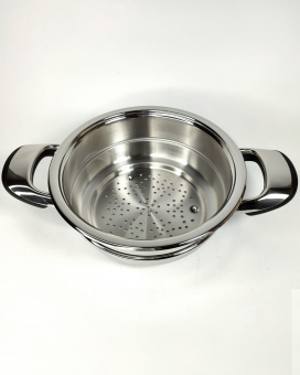 Пароварка Master Inox 20 см нержавеющая сталь, EkoDomus