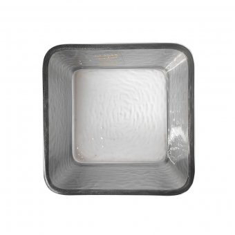 Салатник квадратный GLASAX Silver 12х12 см