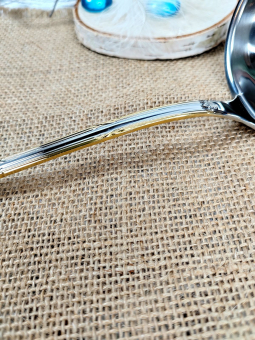 Половник из нержавеющей стали Filet Gold (с позолотой) PintInox
