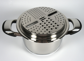 Набор посуды Medium Master Inox нержавеющая сталь, индукция, толстое дно 12 мм