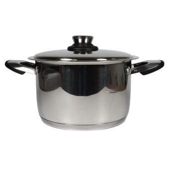 Кастрюля Master Inox 24см 6,7л ЭкоДомус