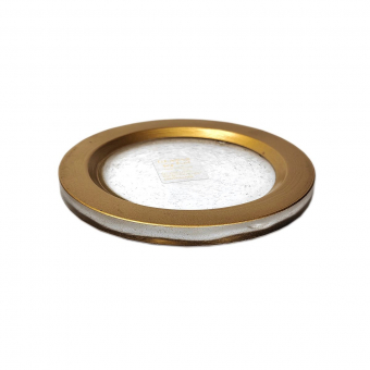 Тарелка золотая GLASAX Gold14 см