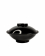 Салатник с крышкой 19 см Black Lux Салатник с крышкой 19 см Black Lux