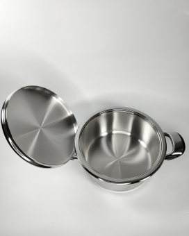 Кастрюля Master Inox 24см 5,6л ЭкоДомус