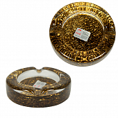 Пепельница круглая малая диаметром 14 см Cive  Gold