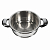 Пароварка Master Inox 20 см нержавеющая сталь, EkoDomus