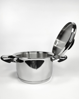 Кастрюля Master Inox 20 см 3,7л ЭкоДомус