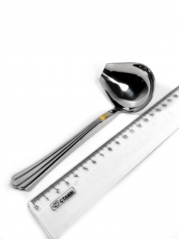 Ложка для соусов Bernini Gold Pintinox 16,5 см нержавеющая сталь