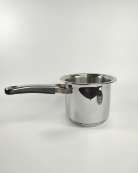 Ковш с крышкой Master Inox 14 см 2 литра нержавеющая сталь