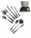 Набор столовых приборов Byron PintInox на 12 персон 75 предметов Набор столовых приборов Byron PintInox на 12 персон 75 предметов