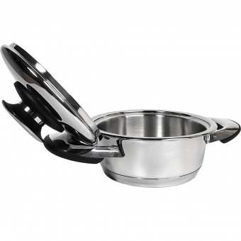 Кастрюля Master Inox 16см 1.2л ЭкоДомус