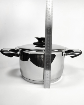 Кастрюля Master Inox 20 см 3,7л ЭкоДомус