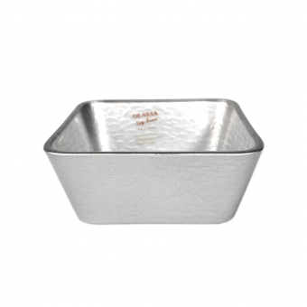 Салатник квадратный GLASAX Silver 12х12 см