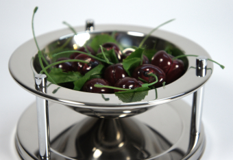 Миска с крышкой Evento 16 см Becchetti нержавеющая сталь