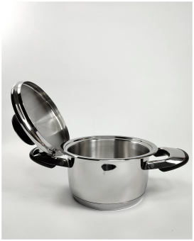 Кастрюля Master Inox 16см 1,8л ЭкоДомус