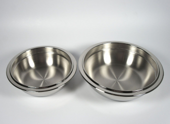 Набор мисок с крышками и фритюрницей из нержавеющей стали Master Inox EkoDomus