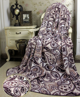 Флисовый плед двуспальный Eleganza Veneziana 220х240 см