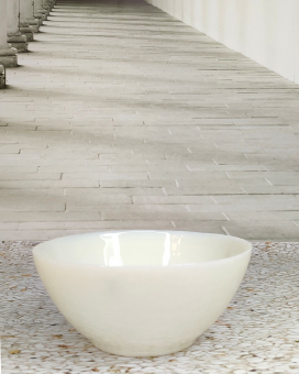 Салатник малый 14 см Ivory Lux, стекло