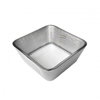 Салатник квадратный GLASAX Silver 12х12 см